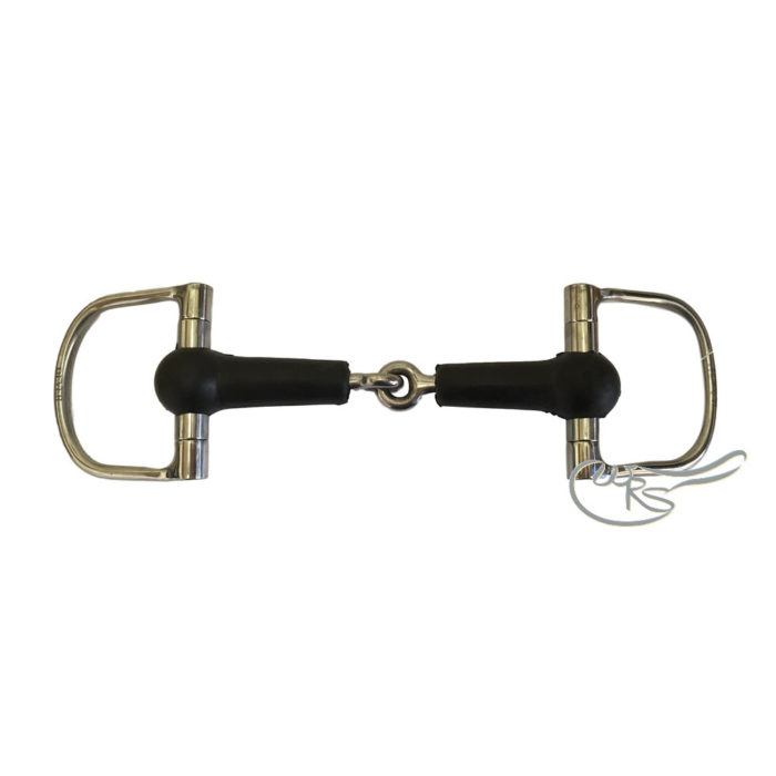 Rubber D Ring Snaffle